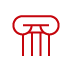 Icon of the top of a roman column