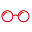 Icon of vision glasses